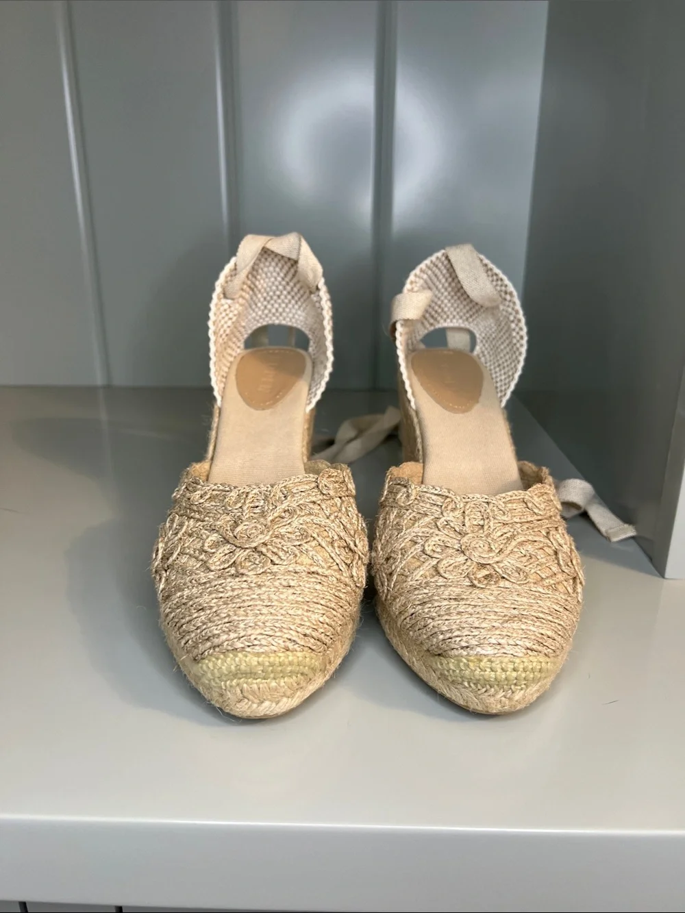 BODEN Cassie High Wedge Espadrille Sandal